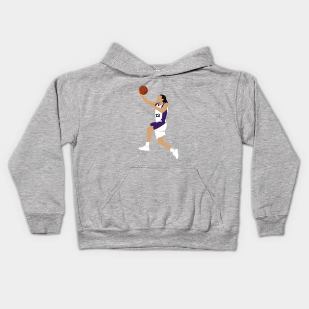 Steve Nash Kids Hoodie by CulturedVisuals